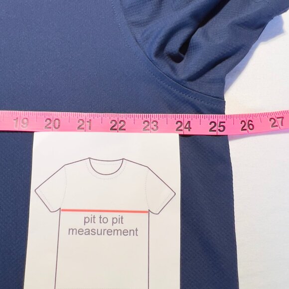 Under Armour Polo Shirt XXL – Navy Blue Performance Wear - Picture 8 of 9